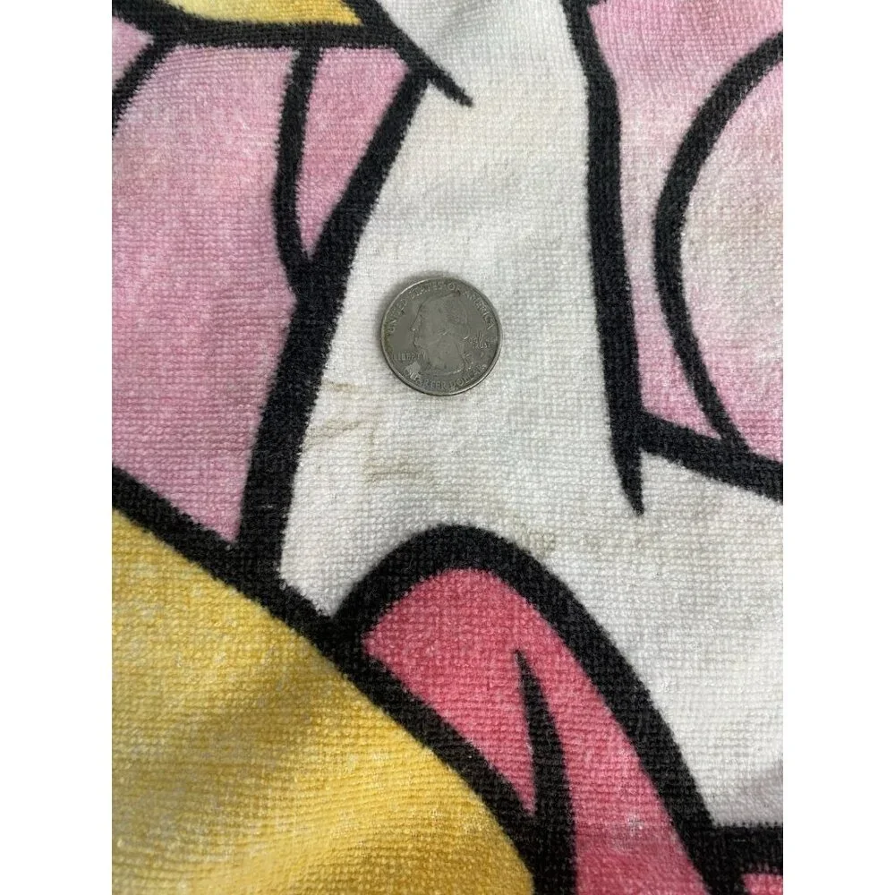 Disney Winnie the Pooh Beach Towel Piglet Eeyore Pool Swim Towel 29 x 56 READ